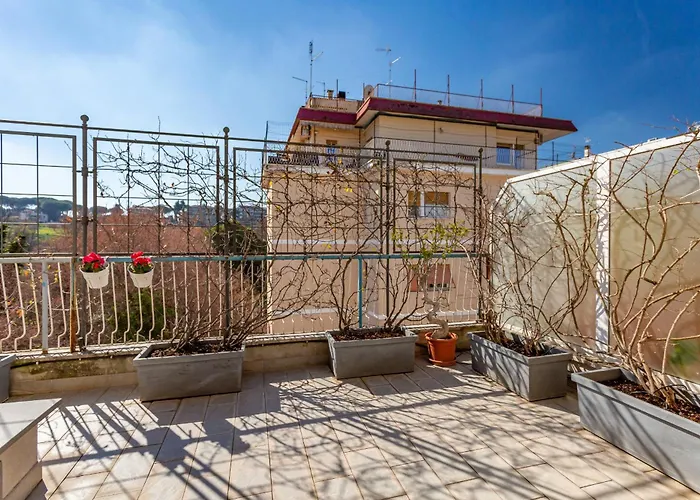 Vatican Exclusive Penthouse W Terrace And Parking Apartment