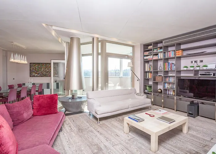 Vatican Exclusive Penthouse W Terrace And Parking Apartment